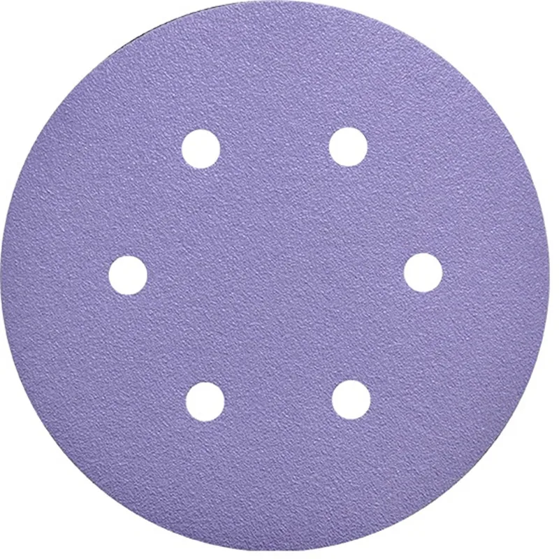 100pcs 5 Inch 125mm Round Sandpaper Eight Hole Disk Sand Sheets Grit 60-2000 Hook and Loop Sanding Disc Polish K-PM25 | Инструменты