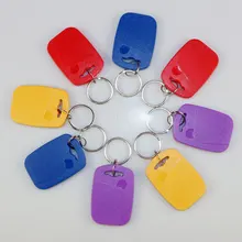 50 шт. копия перезаписываемый EM ID IC брелоки RFID тег брелок Card125KHZ 13,56 MHZ Бесконтактный жетон контроль доступа дубликат