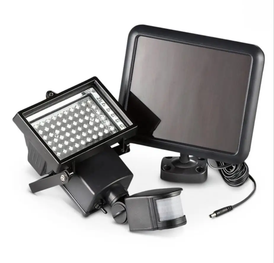 60led solar steet lamp pir motion sensor lights 100 solar powered