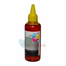 100 мл Универсальный желтый цвет заправка чернил для Canon hp Epson Brother lexmark, Dell Kodak струйный принтер с системой СНПЧ чернильный картридж