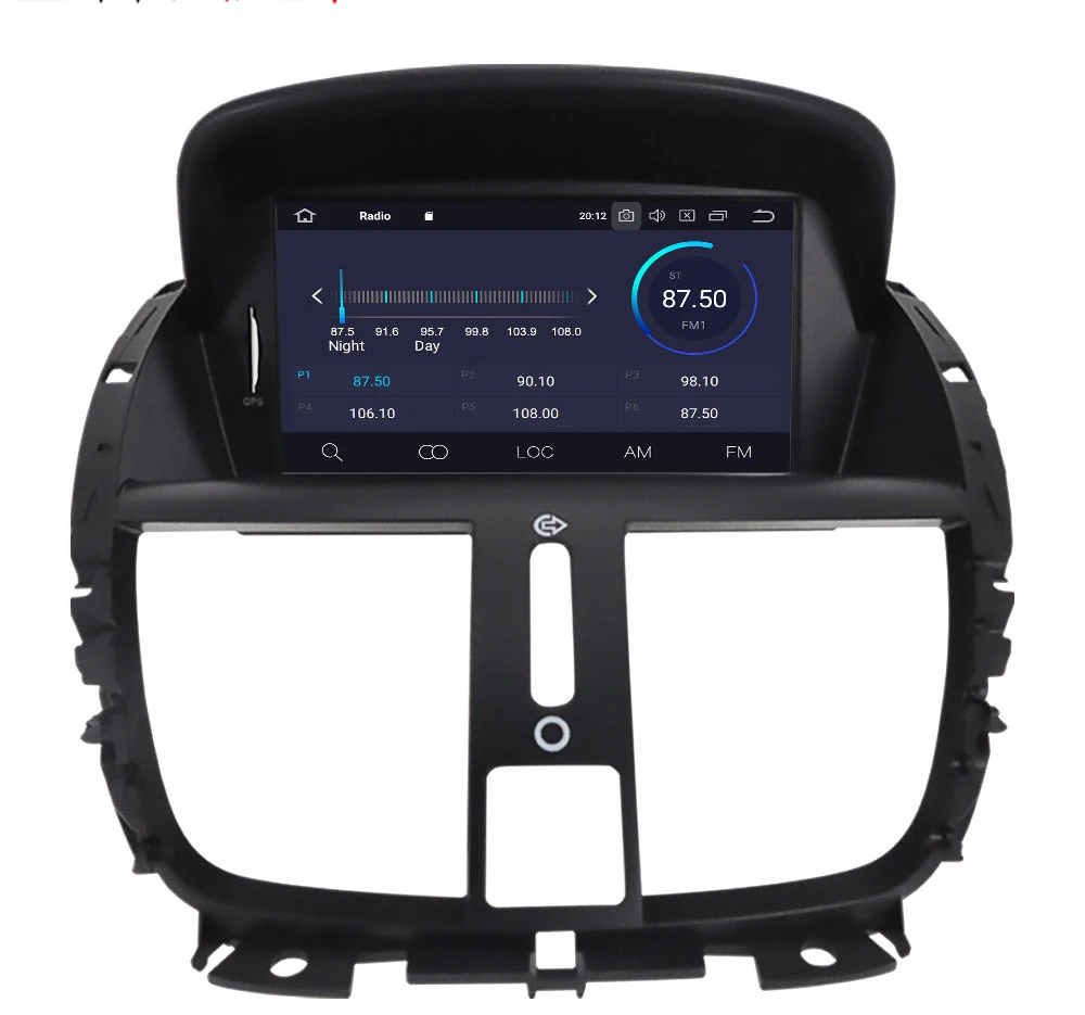 

Octa core Android 9.0 Car DVD GPS radio Navigation for Peugeot 207 2009-2013 with 4G/Wifi DVR OBD mirror link 1080P