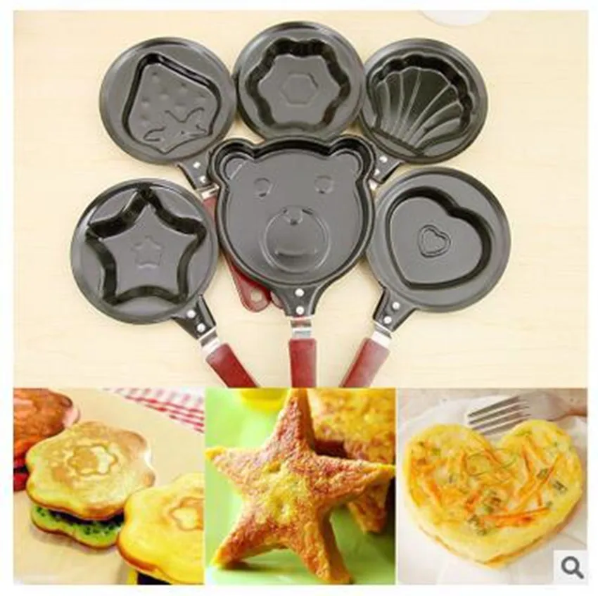 Home kitchen Hello Kitty Breakfast Omelette Pans Pancake Egg Fryer Skillet Mini Frying Pan Cookware Non