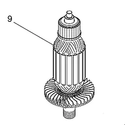 Арматура 220-230 В ротора 517883-6 для Makita M3600B