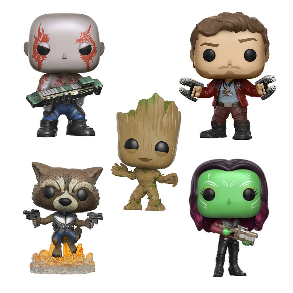 

Guardians of the Galaxy 2 Characters 10cm Action Figure Toys