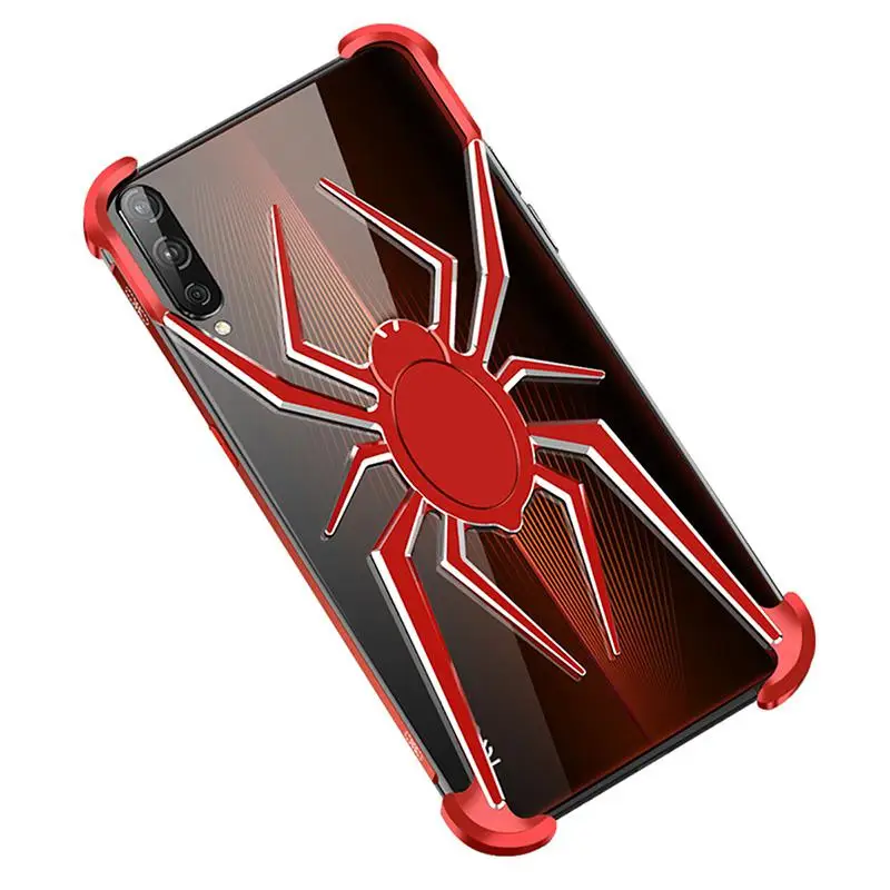 Модный элемент Sipder металлический бампер крышка для Vivo Iqoo роскошный авиационный алюминиевый сплав Защитная крышка для Vivo Iqoo бампер для телефона - Цвет: Красный