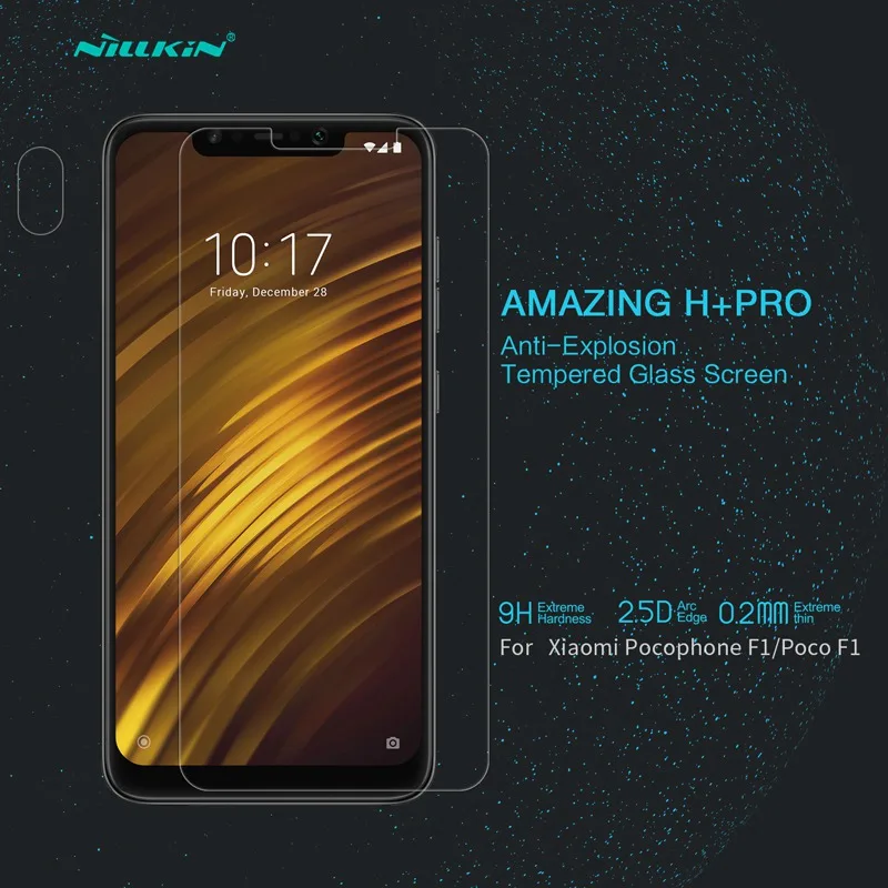 Nillkin Amazing H + PRO для Xiaomi Pocophone F1 защита экрана Poco закаленное стекло 9H 2.5D Защитная