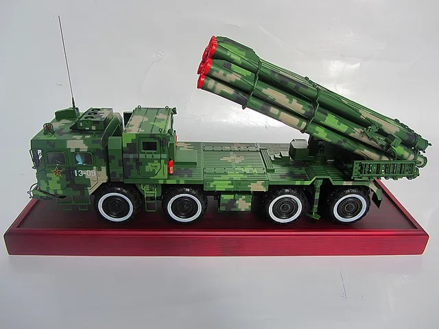 KNL HOBBY-1/30 스케일 모델 42cm PHL03 300mm 장거리 로켓 모델 소개