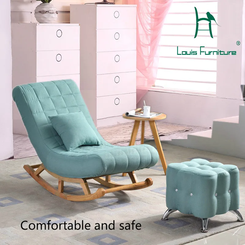Us 169 0 Louis Fashion Living Room Furniture Single Rocking Chair Sofa European Solid Wood Old Man Easy Adult Lazy In Living Room Chairs From Us 169 0 Louis Fashion Living Room Furniture Single Rocking Chair Sofa European Solid Wood Old Man Easy Adult Lazy In Living Room Chairs From