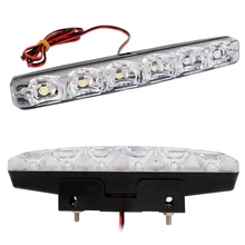 DRL Car Daytime Running Lights Daylight Car Styling Car daytime LED light 6 LEDs Super Bright