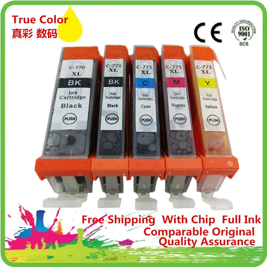 Запасные картриджи для Canon Pixma MG5770 MG6870 MG7770|ink cartridge|ink cartridge for canoncartridge canon |