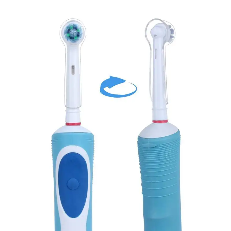 

6pcs Brush Head Protection Cover For Electric Toothbrush Convenient for Travel and More Sanitary Keep Germs Dust Away