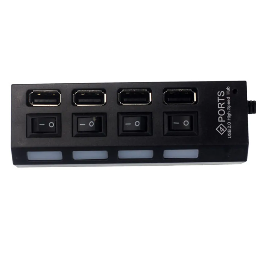 Advanced 2017 Computer font b Accessories b font New USB 2 0 4 Port Power On