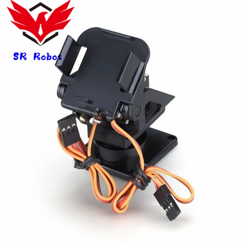 

Plastic Servo Bracket PT Pan/Tilt Camera Platform Anti-Vibration Mount For Aircraft FPV Dedicated Nylon PTZ For 9G SG90 MG90S