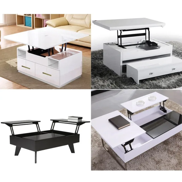 1pair Lift Up Top Coffee Table Lifting Frame Mechanism Spring Hinge 1pair Lift Up Top Coffee Table Lifting Frame Mechanism Spring Hinge Hardware Dropshipping