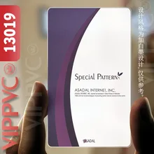 13019 визиток премиум-матовые лица прозрачная карта тонкий 0,36 мм