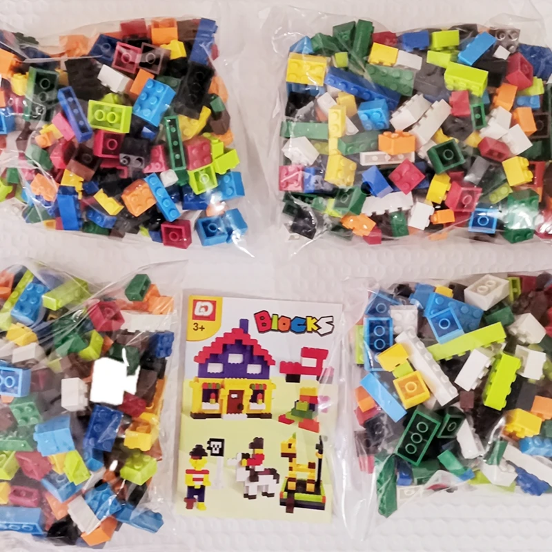 

1000 Pieces Building Blocks Legoings City DIY Creative Bricks Bulk Model Figures Educational Kids Toys Compatible All Brands
