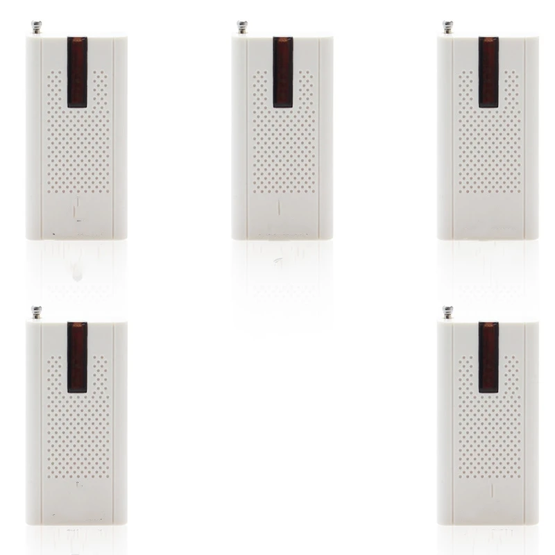 (5 PCS) Wireless Door Window Vibration Detector Shock Sensor For Home Alarm System with Antenna Free Shipping | Безопасность и