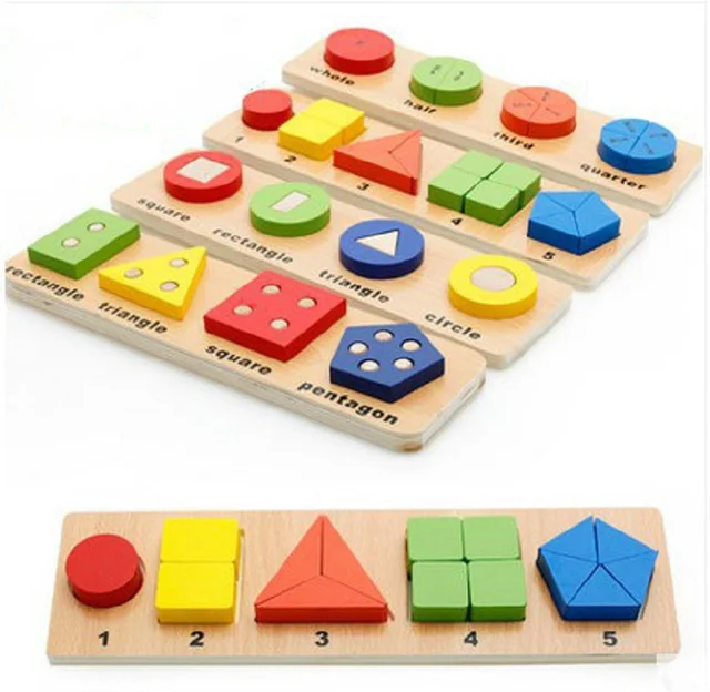 Crianças De Madeira Brinquedos Educativos Montessori