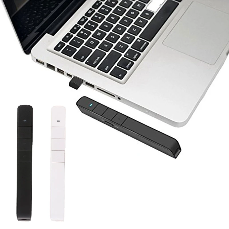 

Wireless Presenter Laser Pointer Wireless Presenter Powerpoint PPT Clicker Presentation Remote Control Laser Pen