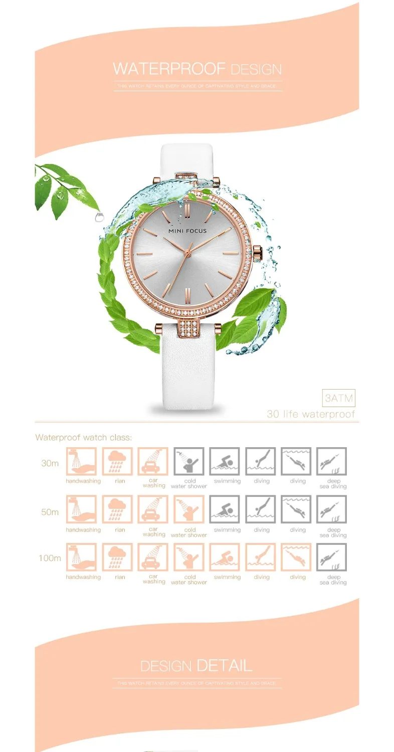 Часы женские кварцевые с ремешком из нержавеющей стали и кристаллами|Женские