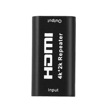 Премиум Версия 1080 P 3D HDMI 4 K* 2 K ретранслятор высокоскоростной расширитель переходник для бустера по цифровому сигналу HDMI Repearter