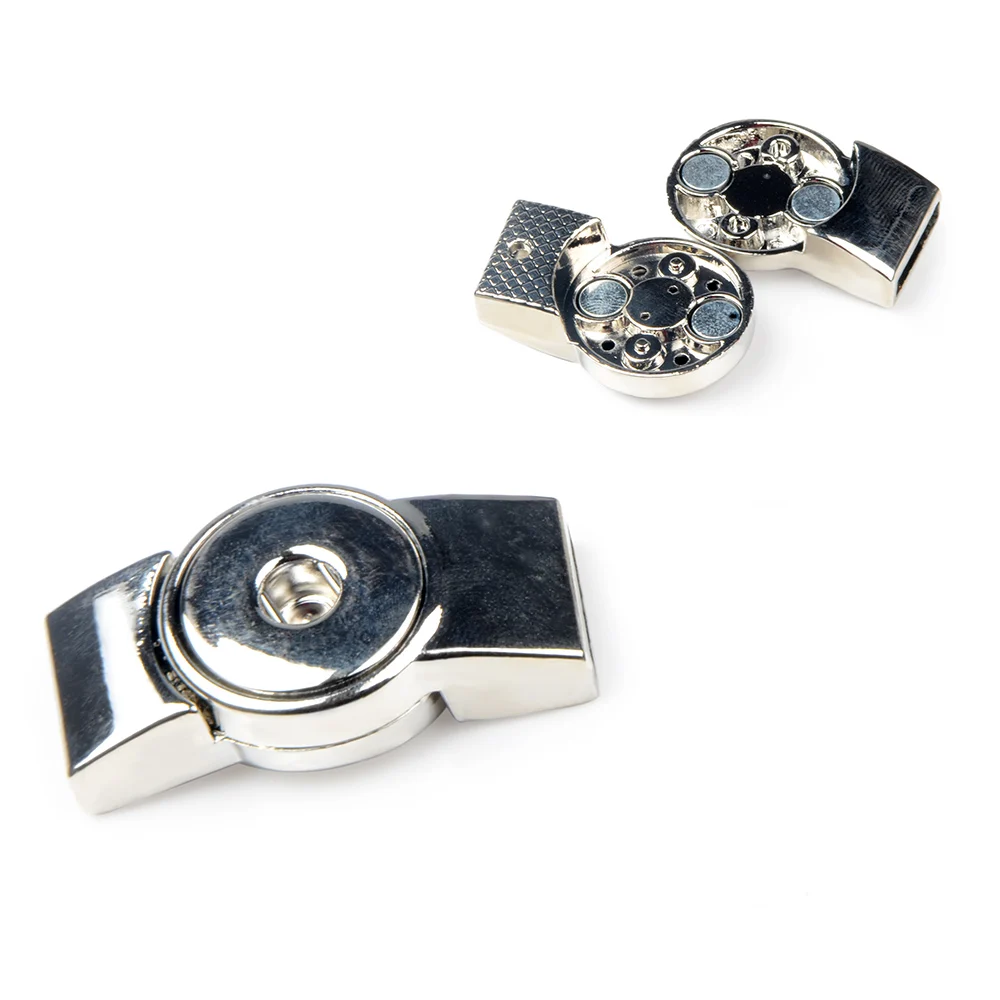 High Quality Alloy Snap Button Clasp Accessory For Flat