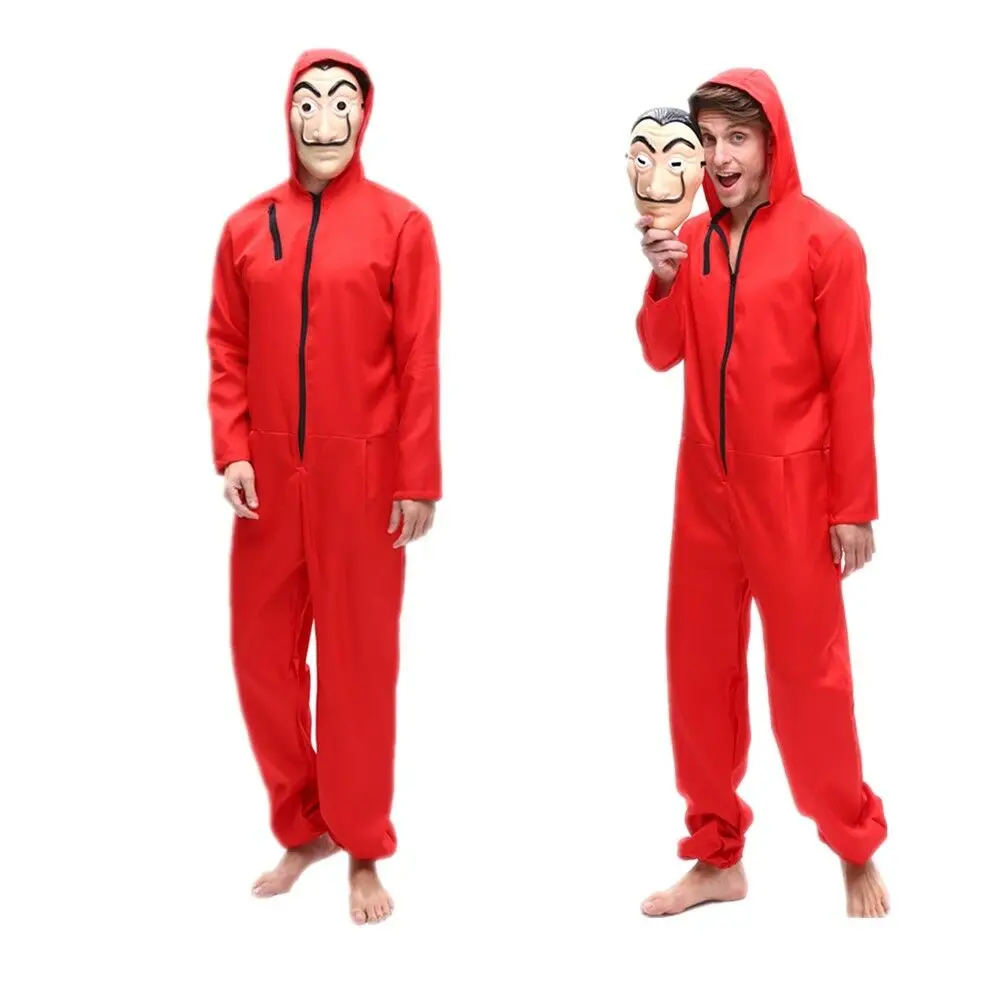 Сальвадор Дали &quotThe House of Paper La Casa De Papel Косплэй деньги Heist карнавальный костюм