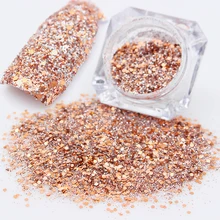 1 Box 3g Holo Laser Paillette Nail Sequins Silver Hexagon Nail Art Glitter Manicure Decor 12 Colors Available