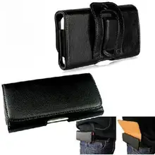 Горизонтальные поясные сумки Зажим для ремня чехол-кобура для samsung Galaxy S7 S6 Edge S6 S5 Mini S4 S3 S2 plus Флип кожаный чехол