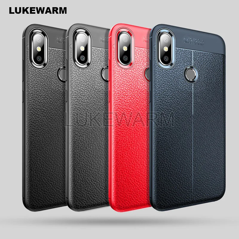 cheap Case For Xiaomi mi A2 lite max 3 8 SE A1 6X mix 2S MI8 pocophone F1 Redmi 4x 6a 5a 5 plus note 6 5 pro Carbon Fiber leather case