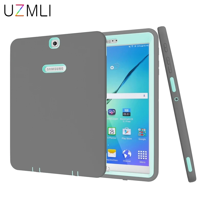 Для Samsung Galaxy Tab S2 9 7 T810 T815 T813N T819N Гибридный трехслойный сверхпрочный защитный