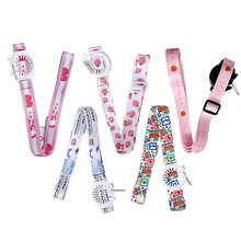 Полезный плечевой ремень для взрослых и детей, ремешки для бутылок с напитками, мультипликационный ремешок, регулируемый держатель для бутылок с напитками