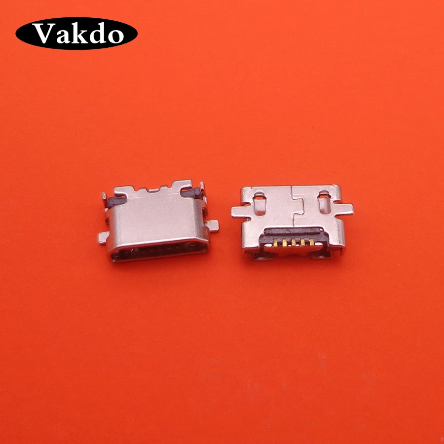 10 шт./лот разъем для зарядки Nokia 502 Asha Dual Sim X2 5 pin micro USB type B запасные части|Шлейфы