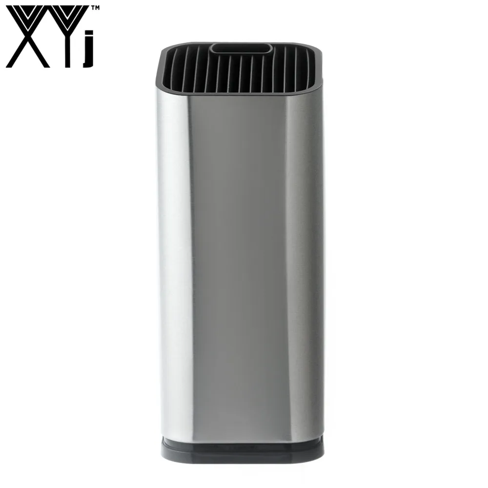 

XYj 8 inch Knife Holder Multifunctional Kitchen Knife Stand Stainless Steel+PP High Quality Cooking Tool Holder For Knife Block