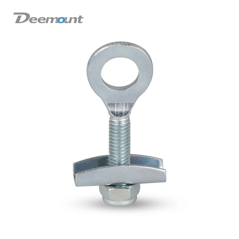 Bicycle Chain Tensioner 2PCS Fixed Gear Bicycle Chain Adjust Bolt 35mm 1 Speed Commuting Bike Pull Tight Screw Bolts