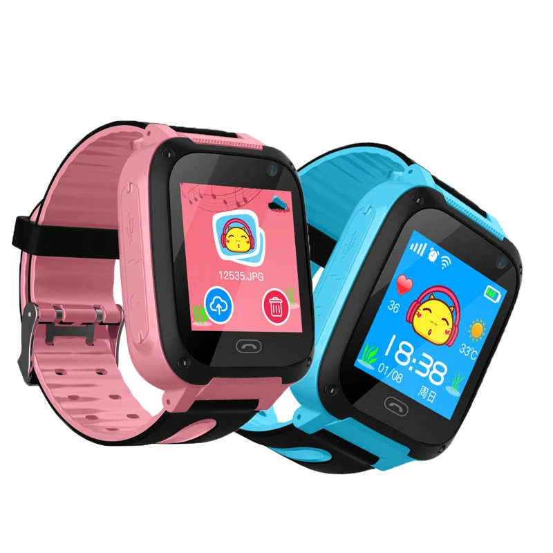 

2019 Smart Watch Micro SIM Card Call Tracker Child Camera Anti-lost Position Alarm Smart Watch