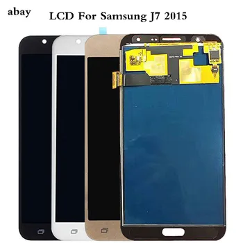 

5.5'' New LCD for SAMSUNG Galaxy J7 2015 J700 LCD Display J700F J700M J700H Touch Screen Digitizer Repair Adjust Brightness