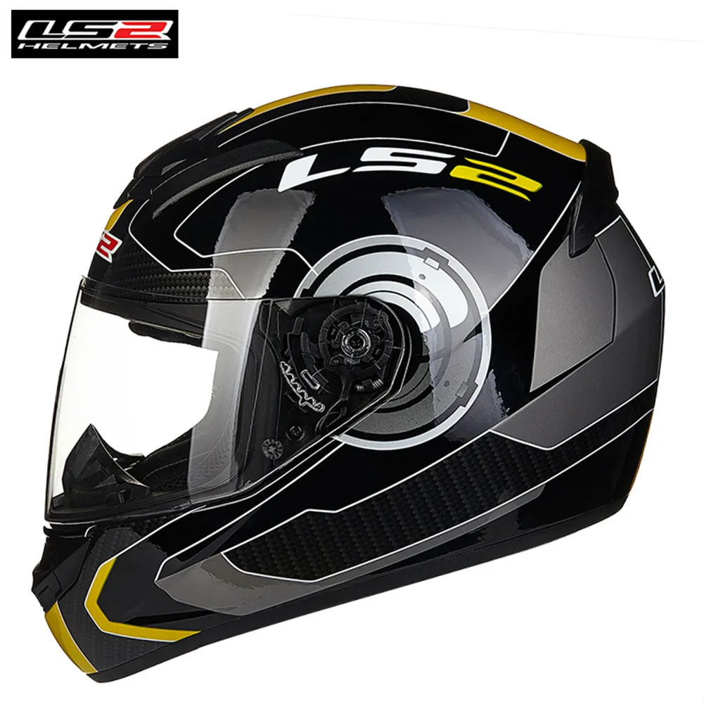 LS2 FF352 полный лицо гоночный мотоциклетный шлем ROOKIE Capacete Moto шлемы Kask Helm Caschi для