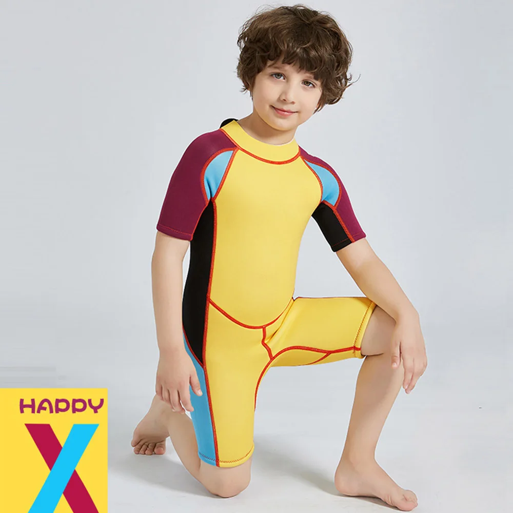 Купальный костюм, Детский Гидрокостюм, Быстросохнущий костюм для подводного плавания, пляжная одежда, боди