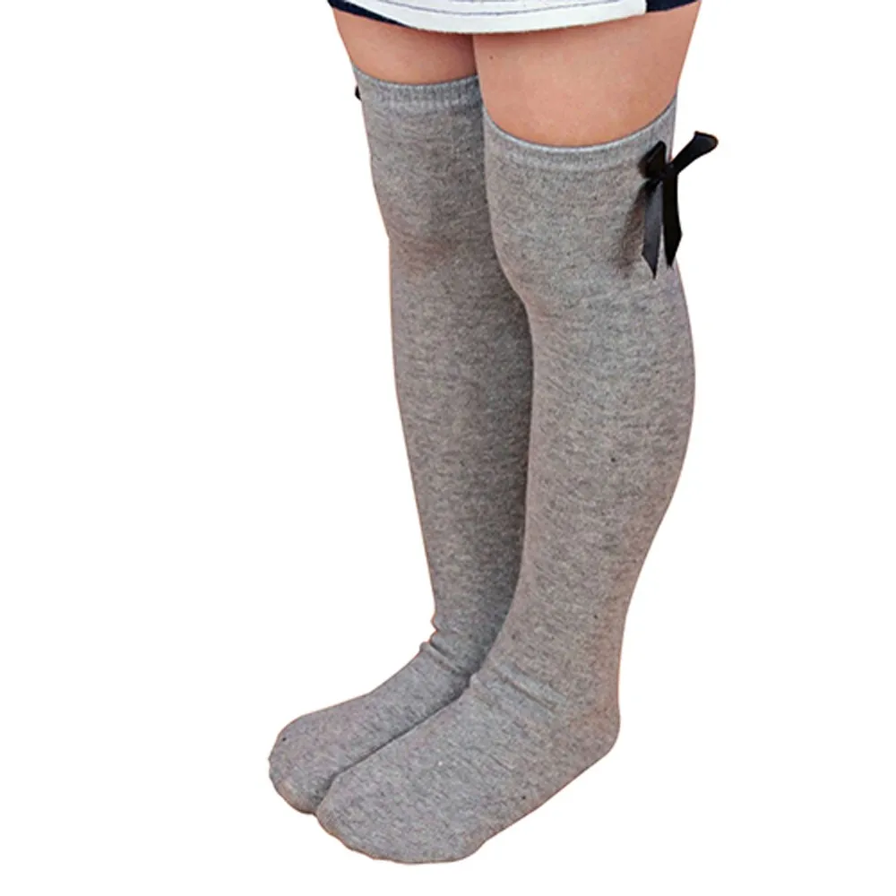 New Cotton Lovely kids font b Baby b font Christmas Sock Sweet Princess Bowknot Striped Boot