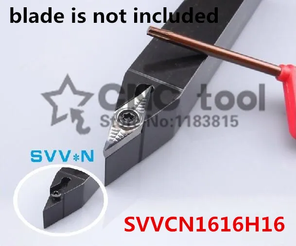 SVVCN1616H16 16*16 мм металлический токарный станок режущие инструменты Токарный станок с ЧПУ токарные инструменты резец для наружной обточки