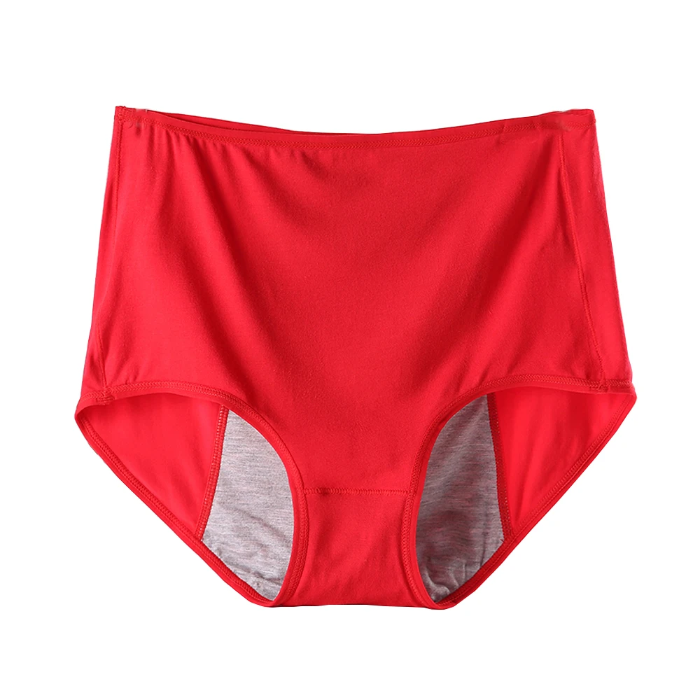 DKERT 3pcs/lot Women Menstrual Period Panties Ladies Underwear Seamless Plus Size Physiological Leakproof Female Briefs