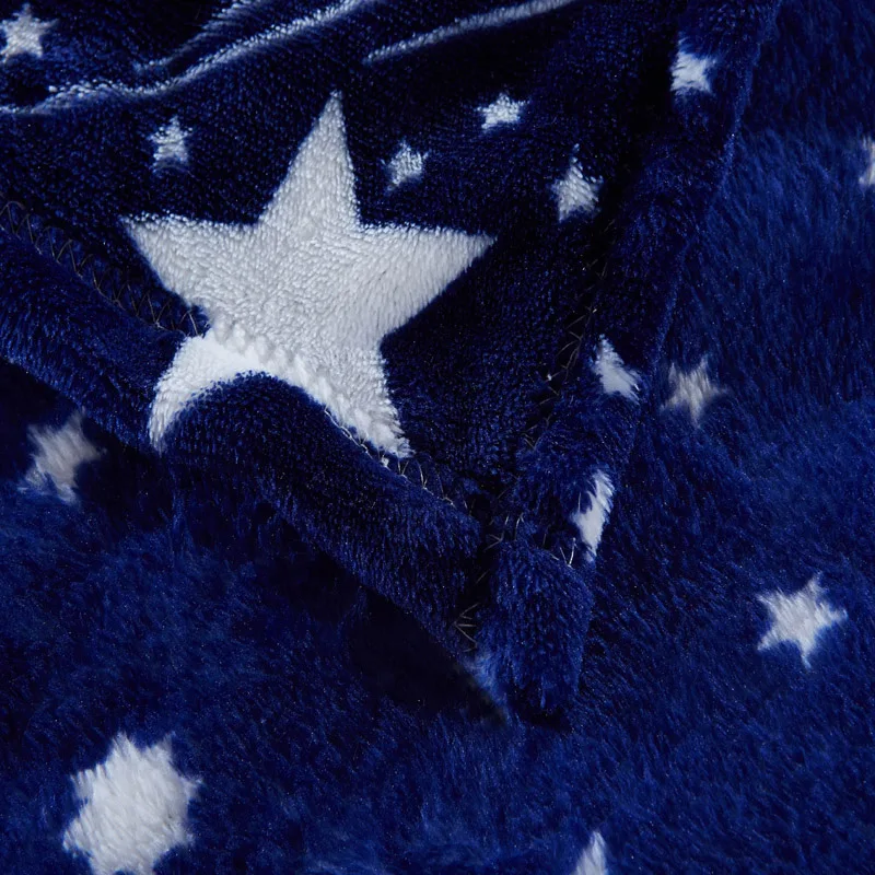 55 ярких звезд покрывало бланке высокой плотности супер мягкое фланелевое одеяло на диван/кровать/автомобиль портативный пледы