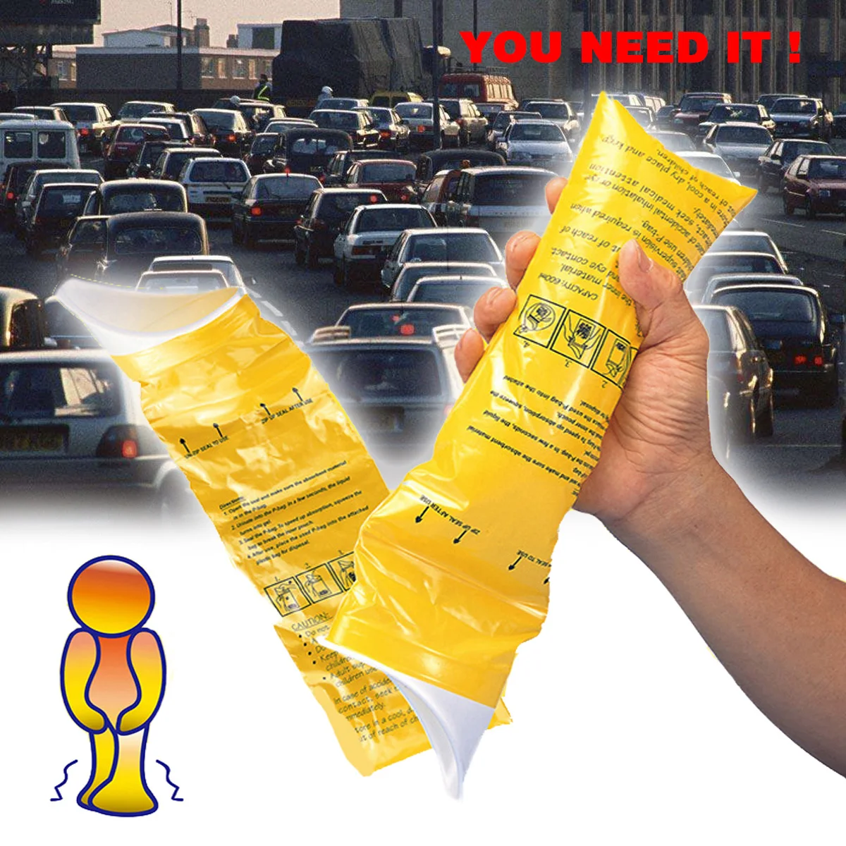 Buy 500CC Portable Emergency Urine Bag Car Travel