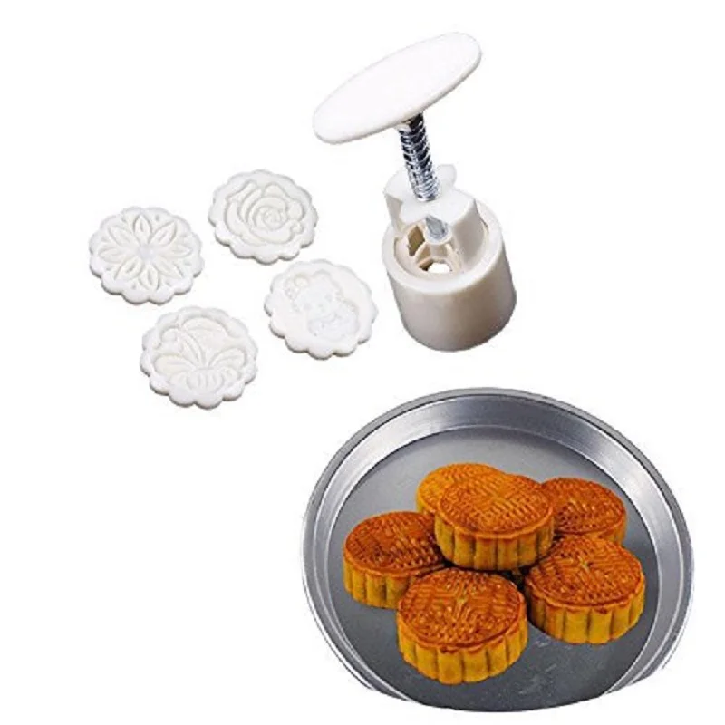 new arrival 3 D Moon Cake Mooncake Decoration Mold Mould 100g 50g