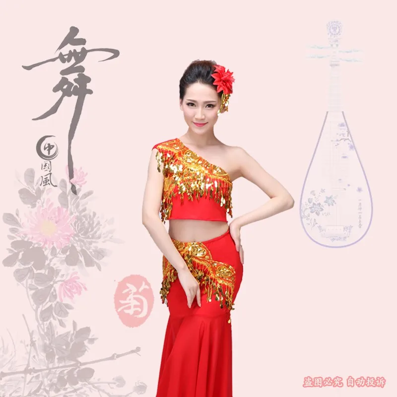 DB23758 Peacock belly costume-47