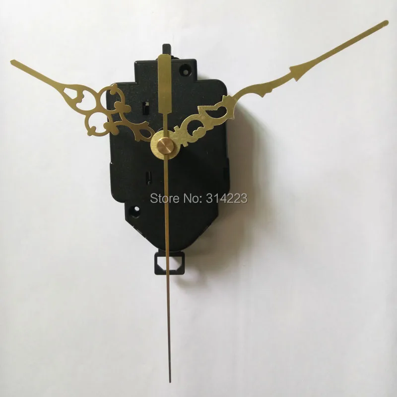 

Wholesale! New Swing Movement Quartz Clock Movement for Clock Mechanism Repair DIY clock parts accessories 22mm Free shipping