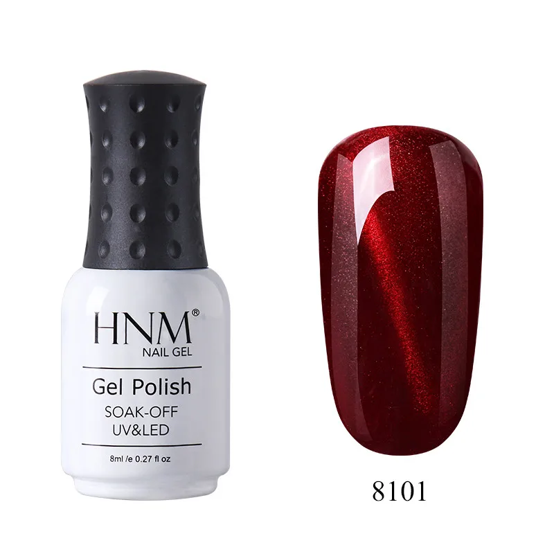 HNM Jade Cat Eye Series УФ-гель для ногтей 8 мл светодиодный Гель-лак для ногтей Полупостоянный растворяемый Гель-лак Лаковая эмаль - Цвет: 8101