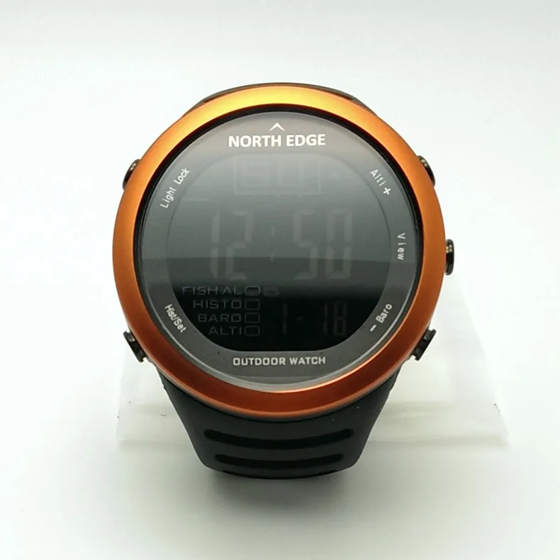  Hot NORTH EDGE Fishing Altimeter Barometer Thermometer Altitude Men Digital Watches Sports Climbing - 32677014851