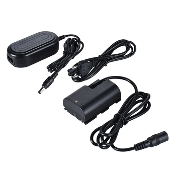 

Andoer ACK-E6 AC Power Supply LP-E6 LP-E6N DC Coupler Dummy Battery Adapter Camera Charger for Canon EOS 5DS 5DS R Mark etc DSLR